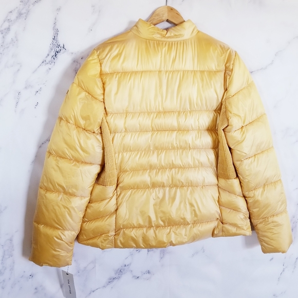 VIA SPIGA Gold Puffer Jacket - Picture 8 of 16
